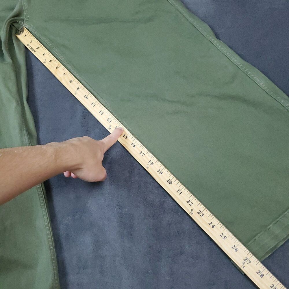 Vineyard Vines Pants Womens 36 Green High Rise Wide Leg Casual Stretch Modern - Picture 10 of 14